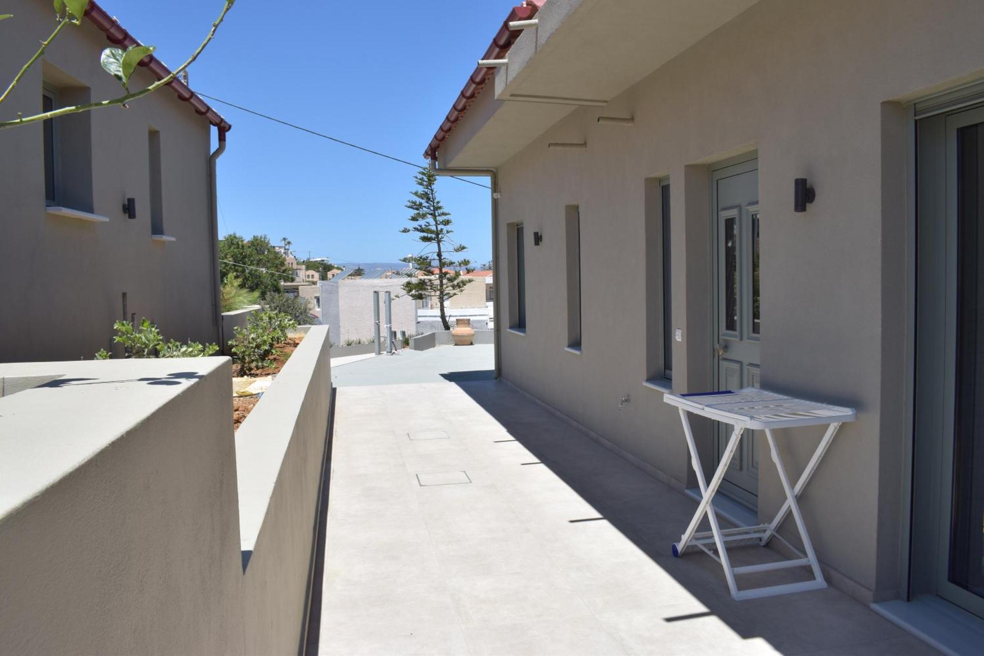Romantic Corner Maisonette Houses Stalos Exterior foto
