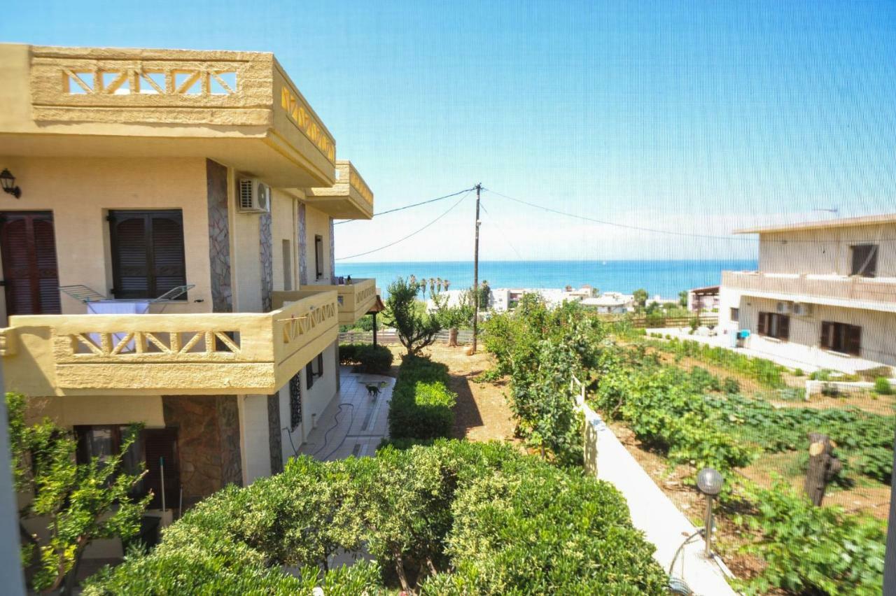 Romantic Corner Maisonette Houses Stalos Exterior foto